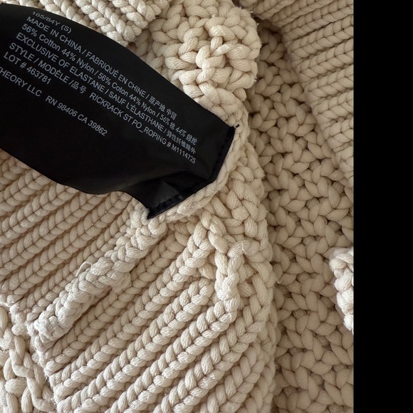 Theory Roping Pullover Sweater - Picture 5 of 6